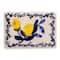 Hello Honey® Blue & Yellow Lemon Stoneware Plate, 12ct.